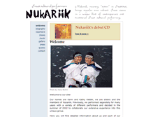 Tablet Screenshot of nukariik.ca